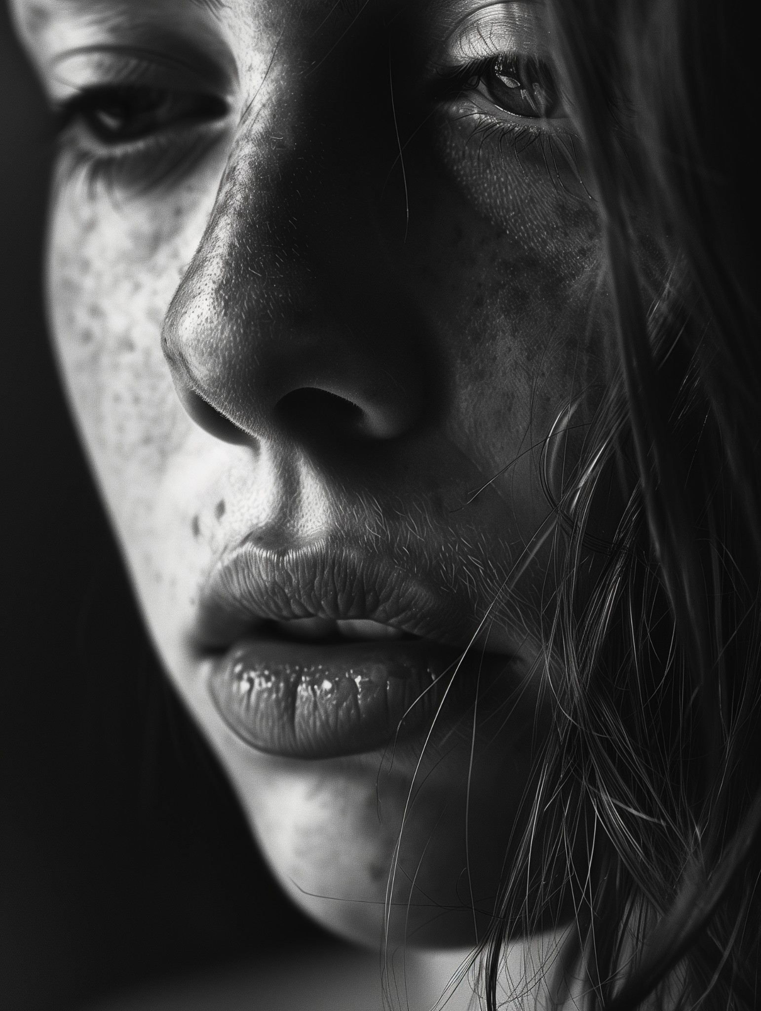 Black and White Emotion Study