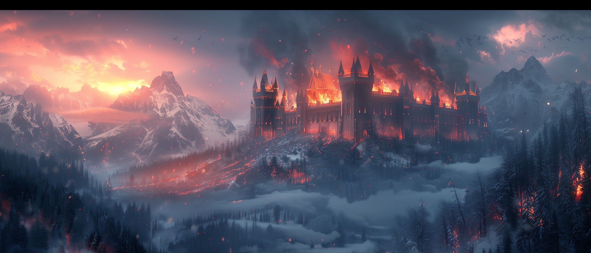 Burning Dragon Castle