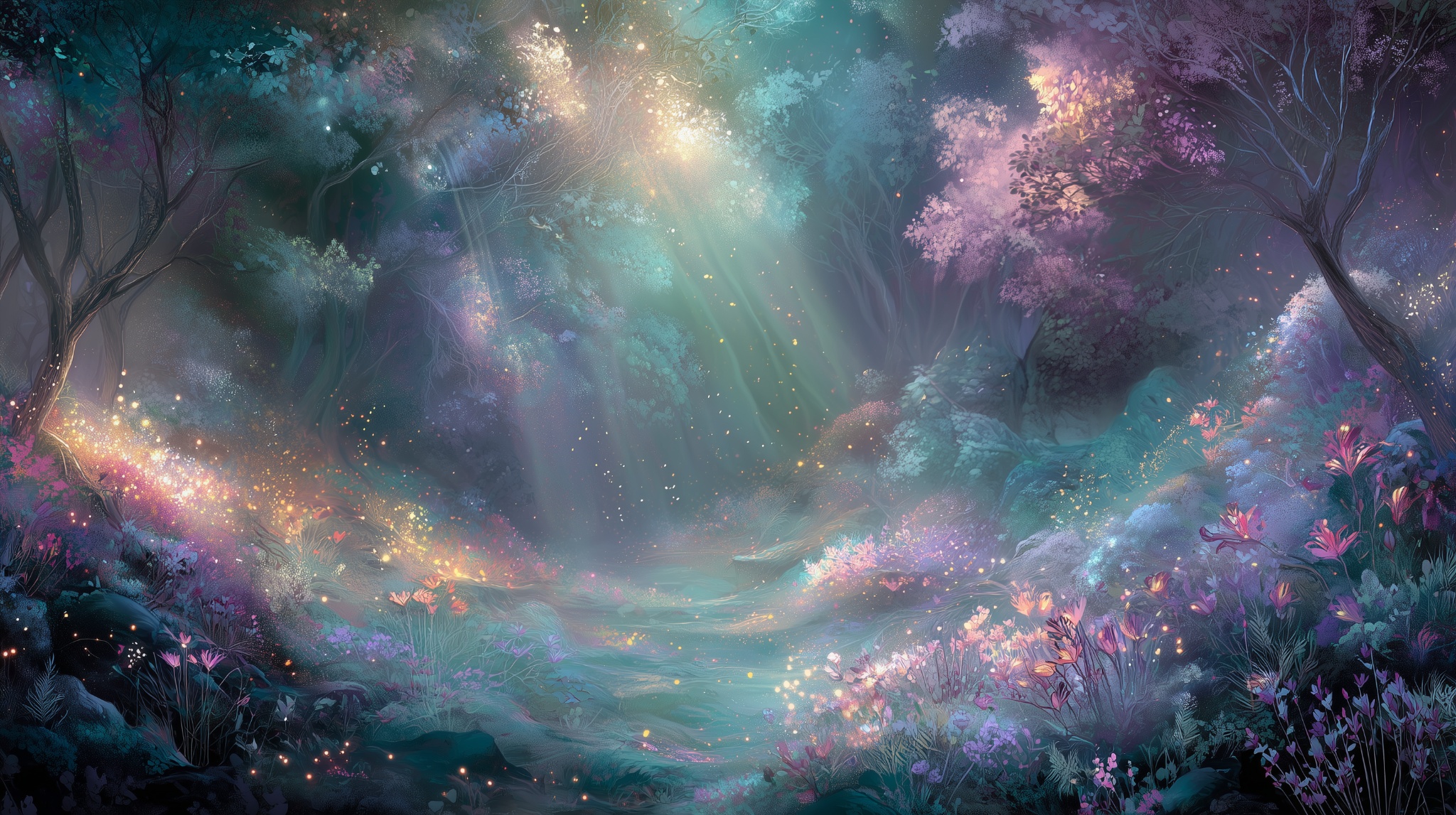 Ethereal Forest Light