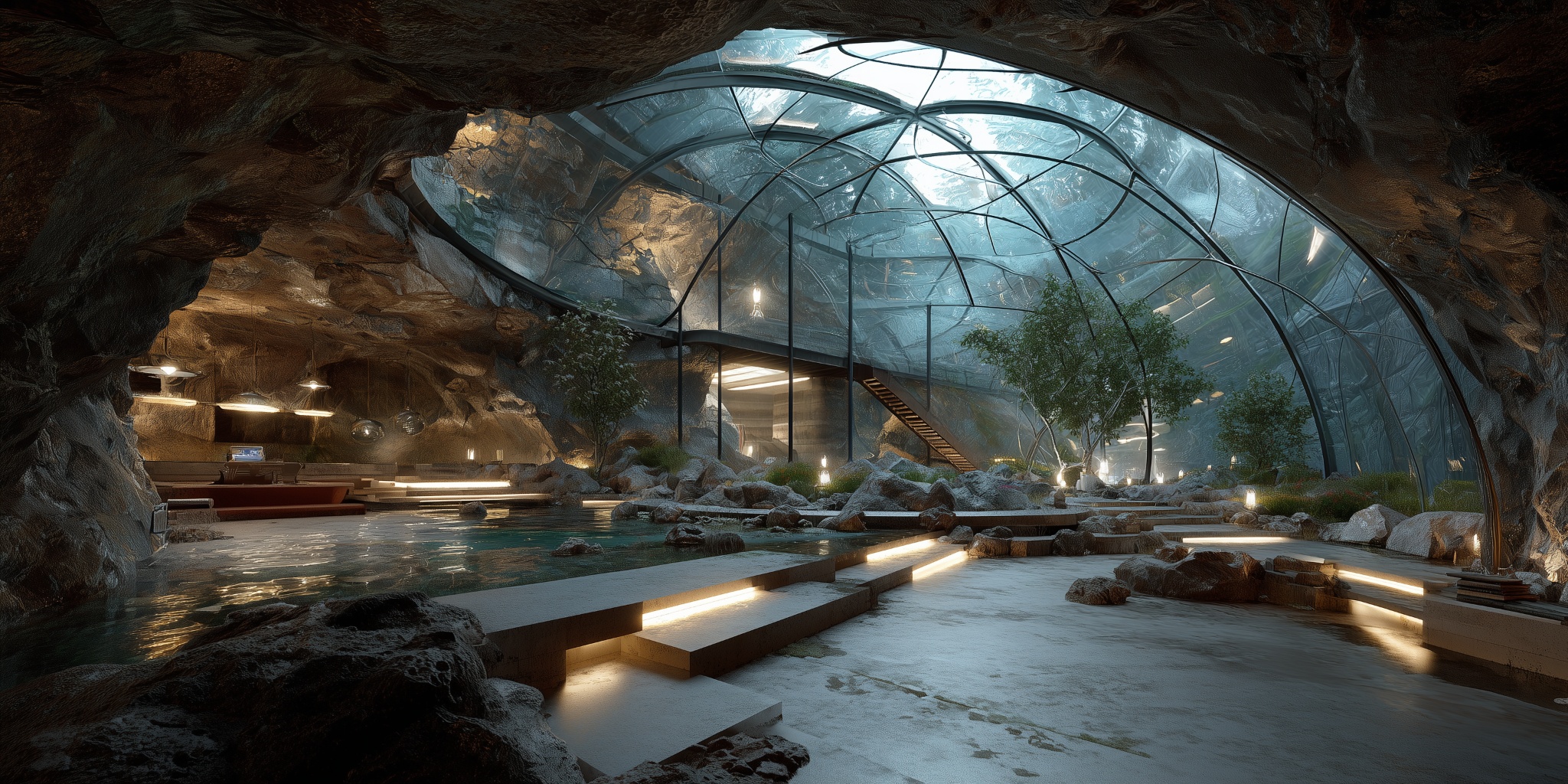 Subterranean Glass Habitat