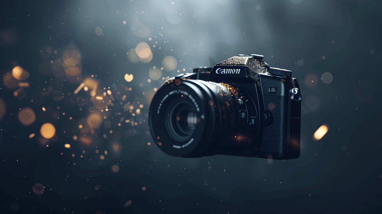 Floating Digital Camera Cinematic